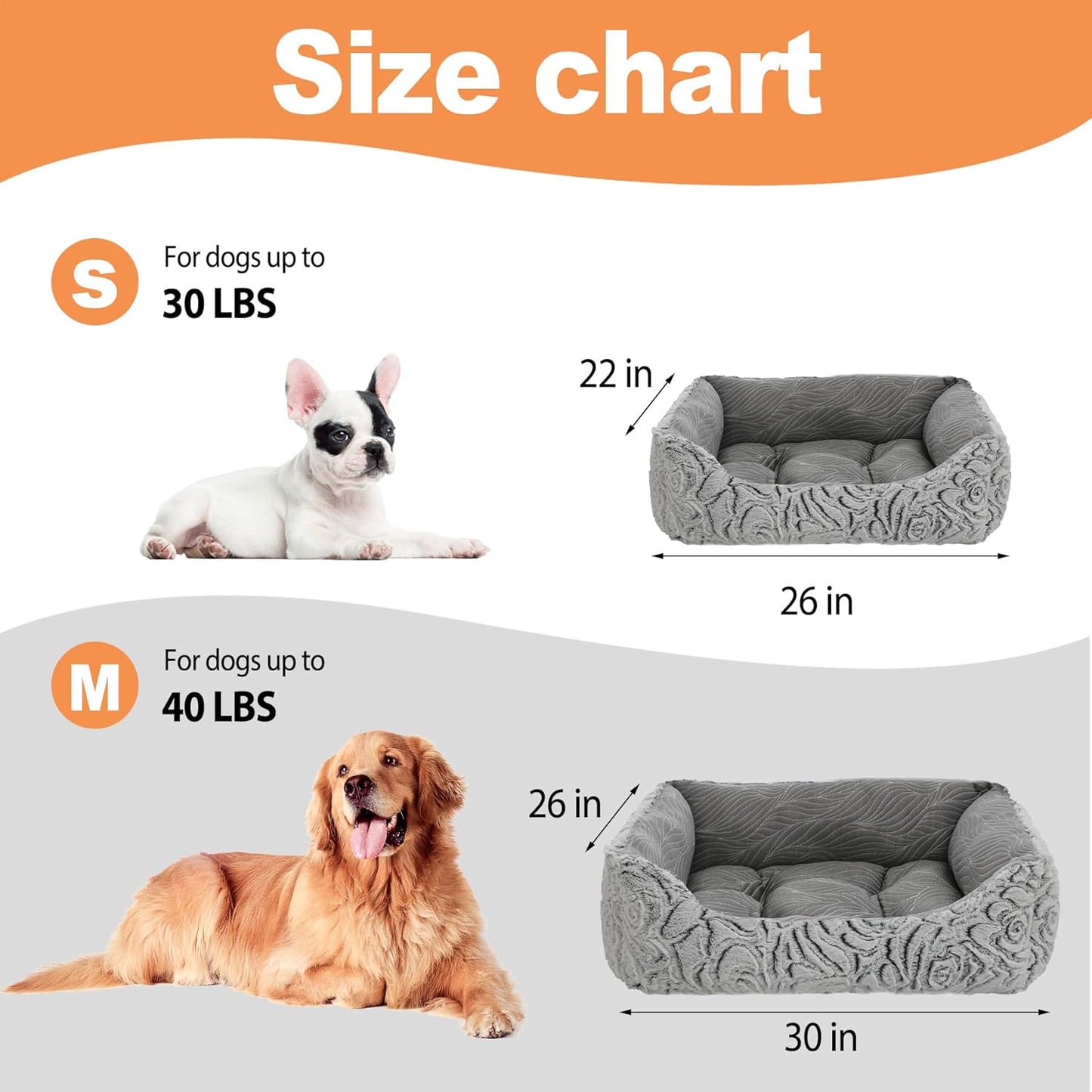 2 in 1 Dog Beds and Dog Cooling Bed for Large Medium Small Dogs